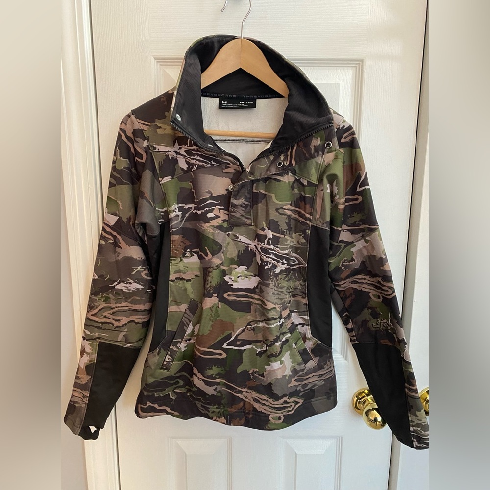 Women's Under Armour Threadborne 1/4 zip long sleeve size small